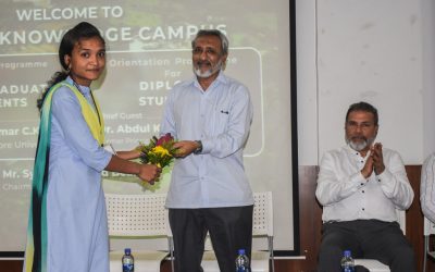 Orientation Programme for UG and Diploma Students