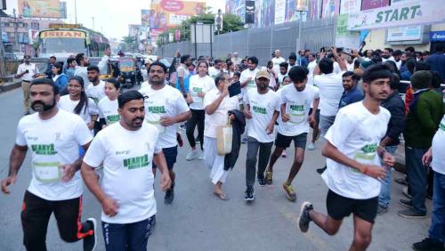 Bearys Green Run 2nd Edition – A Grand Success at Bearys City Centre, Shivamogga