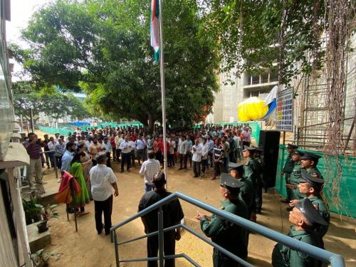 Independence day - NTT data center, Ambattur