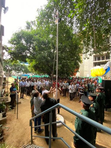 Independence day - NTT data center, Ambattur