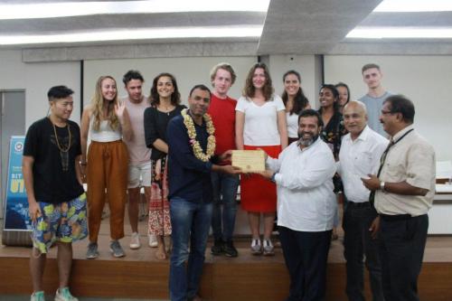 VISIT OF DELEGATION FROM WELSH SCHOOL OF ARCHITECTURE, CARDIFF UNIVERSITY